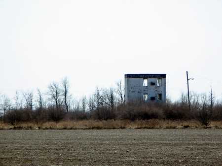 Tri-City Dragway - Tower Remains Photo From Water Winter Wonderland (newer photo)